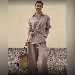 Elegant Mauve Women's Jumpsuit